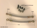 Ölkühler Leitung Ölleitung Set  stark 23cm